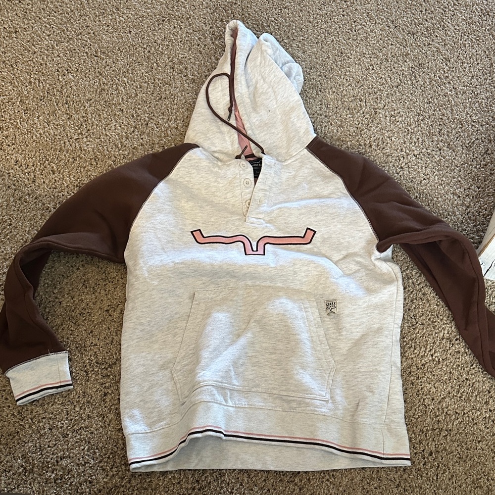 Kimes Ranch Gray and Brown Women's Sweater